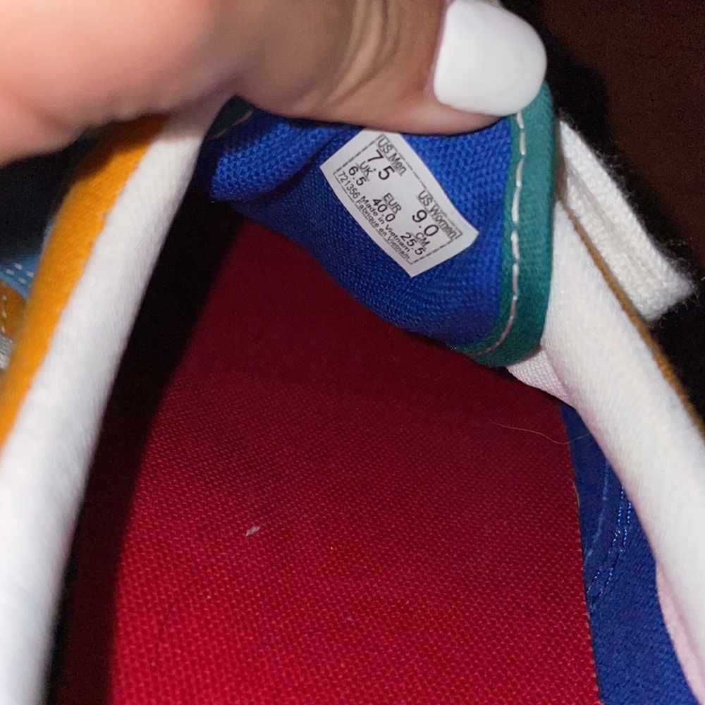 multi colored authentic vans - Picture 5 of 5